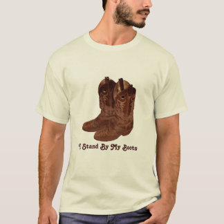 Camiseta Diseño auténtico de botes Wrangler Cowboy de ranch
