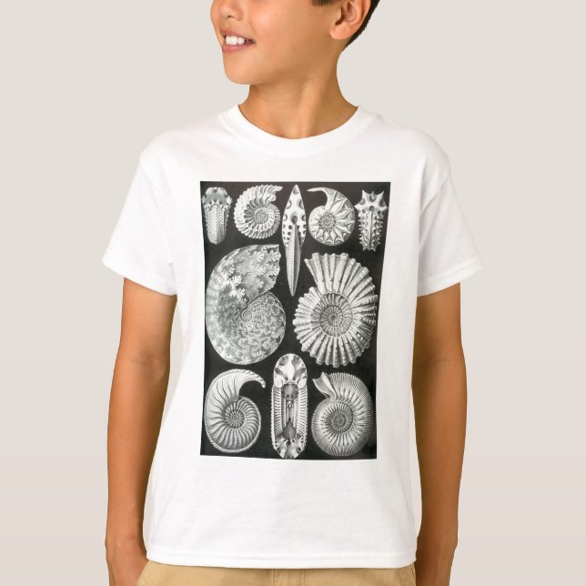 Camiseta Diseño blanco y negro hermoso del modelo de las (Anverso)