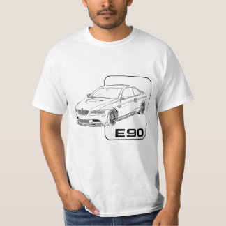 Camiseta Diseño BMW E90 M3 para los amantes del automóvil