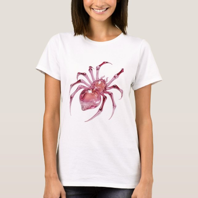 Camiseta Diseño Bold Silver GLASS SPIDER Bold (Anverso)