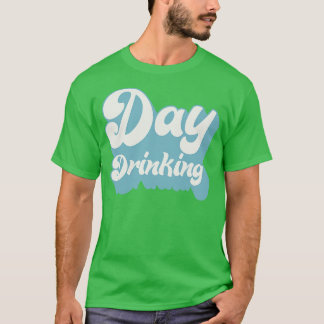 Camiseta Diseño Booze Lover de Tipografía de Bebida Diurna