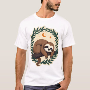 Camiseta Diseño Botánico de Bosque Vintage Corazón de Perez