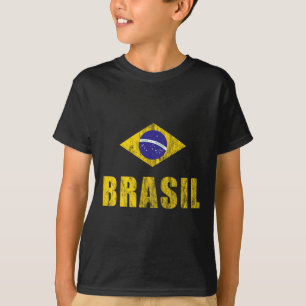 Camiseta Diseño Brasil Ropa Vestimenta Brasileña Para Mujer