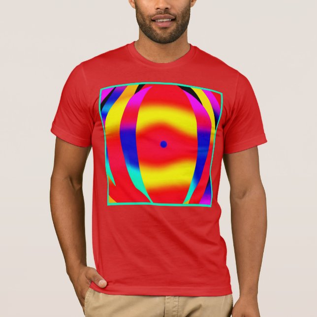 Camiseta Diseño brillante, colorido y audaz (Anverso)