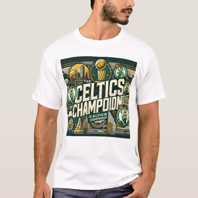 Camiseta Diseño Campeonato Celtics (Anverso)