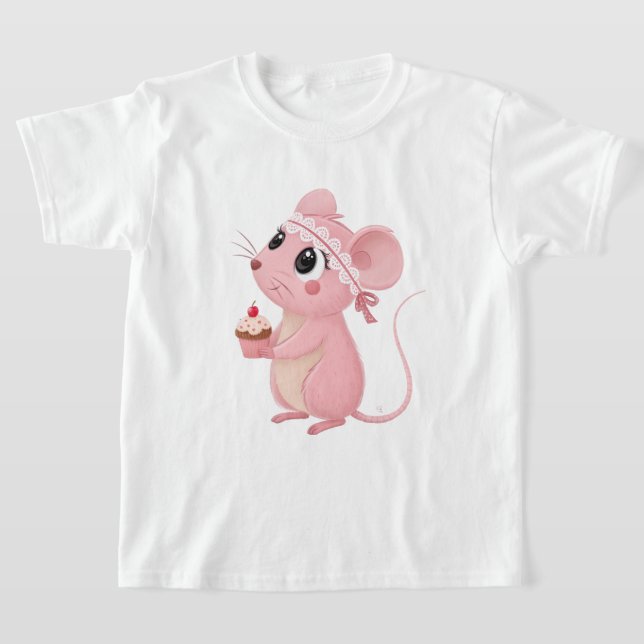 Camiseta Diseño caprichoso de Cuquette y Rat de Cupakes - G (Distribución)