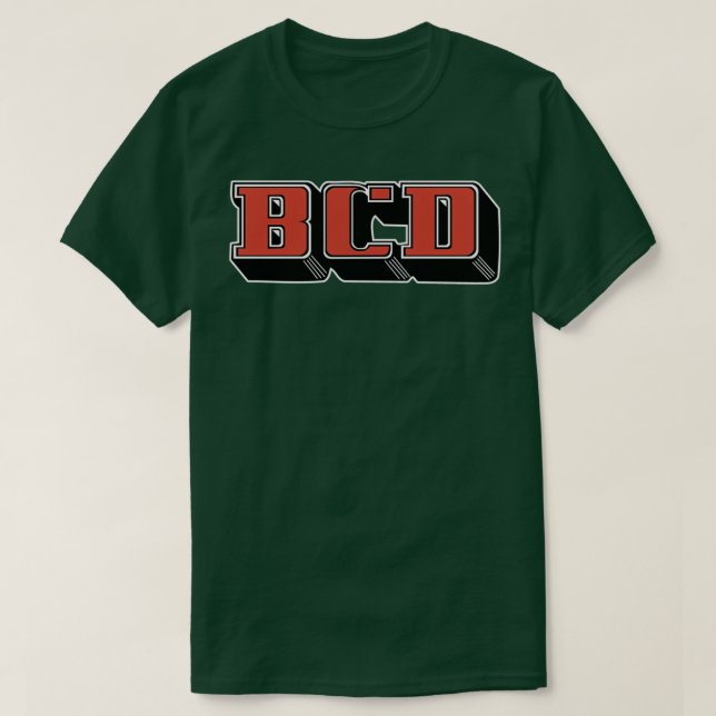 Camiseta Diseño Casual Bcd Simple (Diseño del anverso)