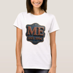 Camiseta Diseño Catchy Gold ME EST 1994