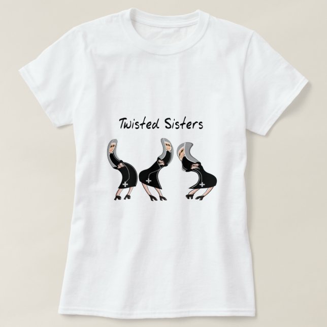 Camiseta Diseño católico de las hermanas de los regalos de (Diseño del anverso)