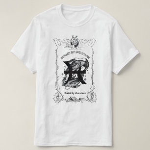 Camiseta Diseño Celestial Intuición de Piscis