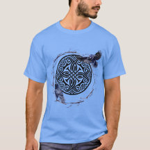 Diseño celta con Wreath & Ravens
