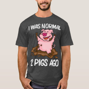 Camiseta Diseño Cerdo Gracioso Para Hombres Hombres Mujeres