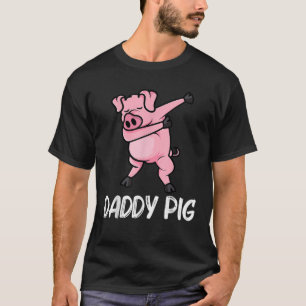 Camiseta Diseño Cerdo Gracioso Para Hombres Píglet Hog Pigg