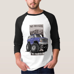 Camiseta Diseño Chevy Blazer 'Sin caminos' de los años 80