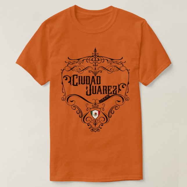 Camiseta Diseño Ciudad Juarez Vintage (Diseño del anverso)