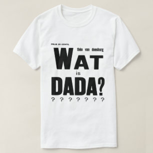 CAMISETA DISEÑO CLÁSICO DADA ART AVANT GARDE