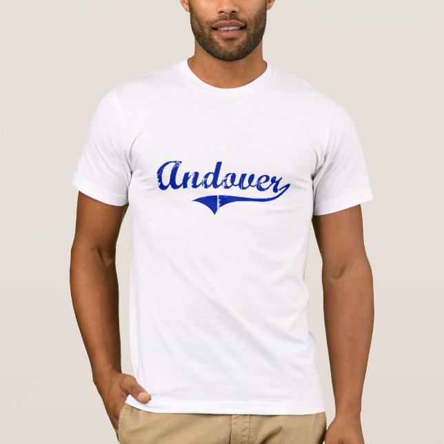 Camiseta Diseño clásico de Andover Kansas (Anverso)