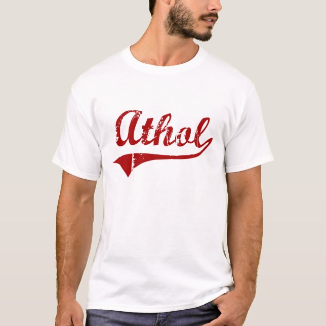 Camiseta Diseño clásico de Athol Massachusetts (Anverso)