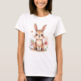 Camiseta Diseño clásico de conejo - Minimalista