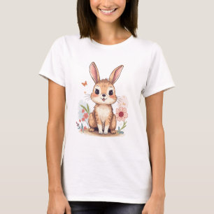 Camiseta Diseño clásico de conejo - Minimalista
