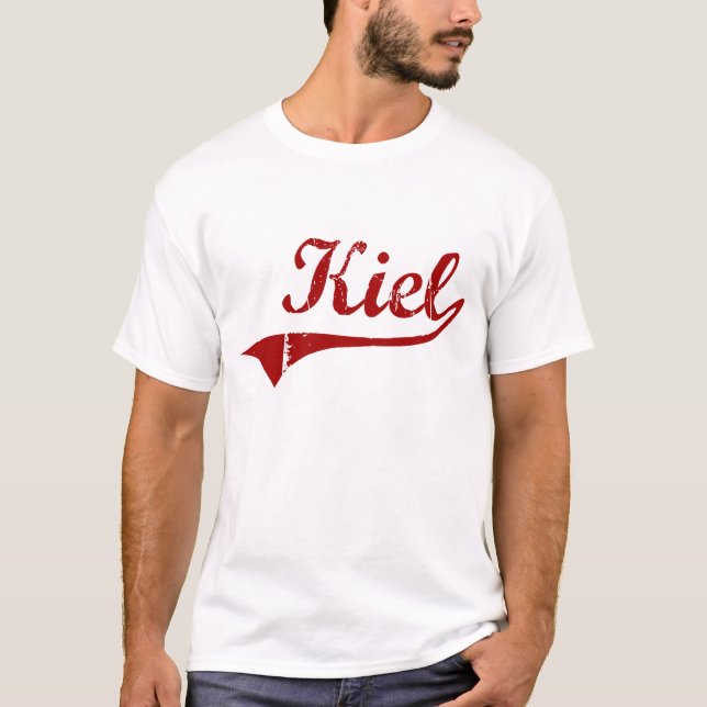 Camiseta Diseño clásico de Kiel Wisconsin (Anverso)