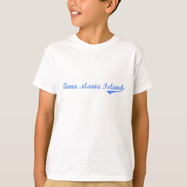 Camiseta Diseño clásico de la Florida de la isla de Ana (Anverso)
