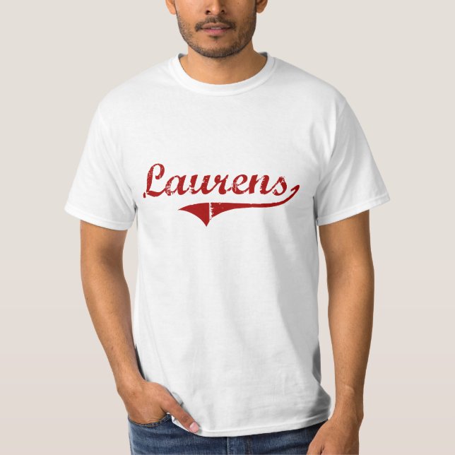Camiseta Diseño clásico de Laurens Carolina del Sur (Anverso)