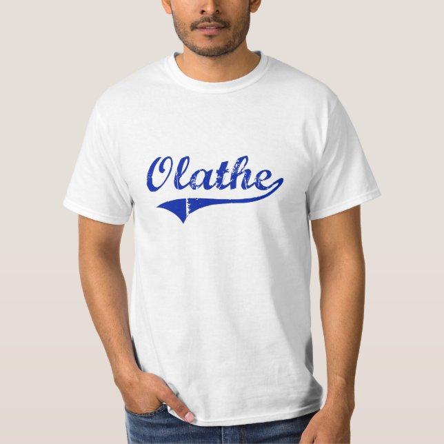 Camiseta Diseño clásico de Olathe Kansas (Anverso)