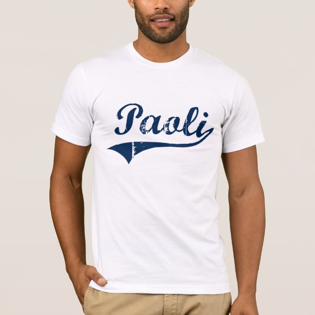 Camiseta Diseño clásico de Paoli Pennsylvania (Anverso)