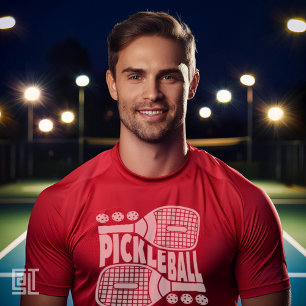 Camiseta Diseño clásico de pelota de pádel