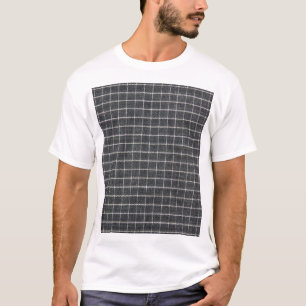 Camiseta Diseño clásico de textura de tartán