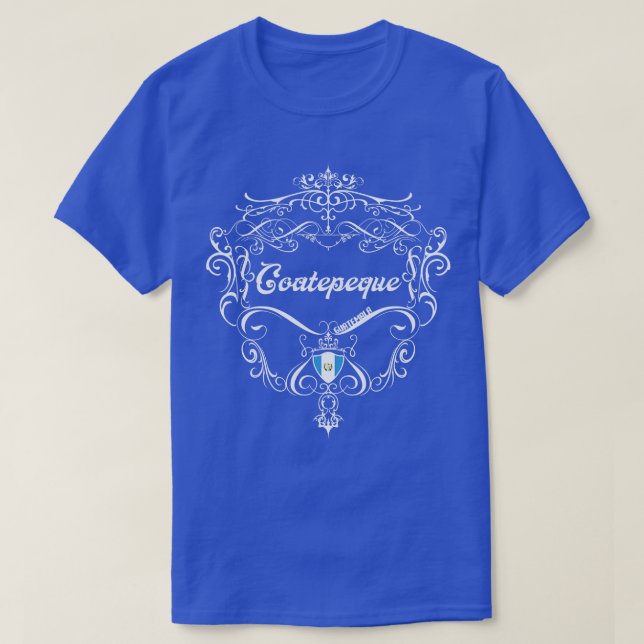 Camiseta Diseño Coatepeque Vintage 1 (Diseño del anverso)