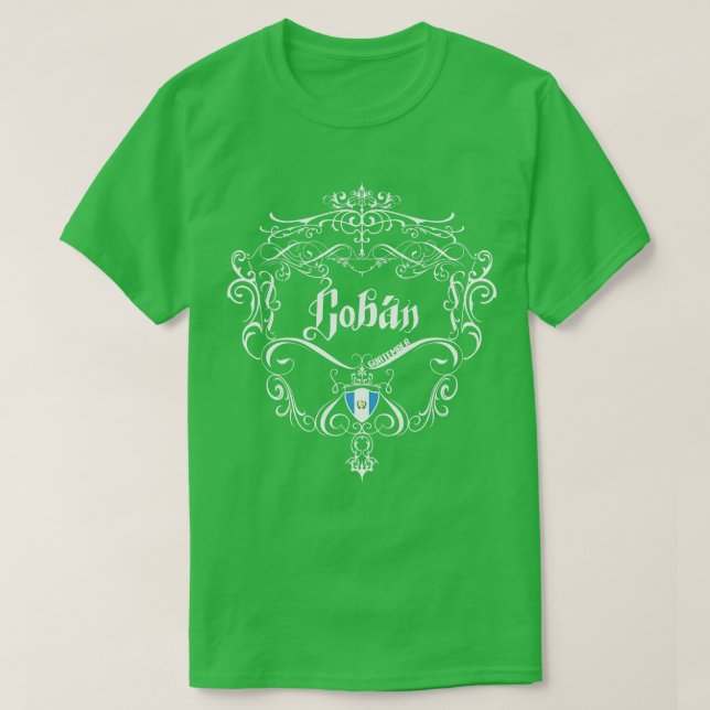 Camiseta Diseño Coban Vintage 1 (Diseño del anverso)