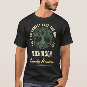 Camiseta Diseño coincidente de reunión familiar 2025 - Nich