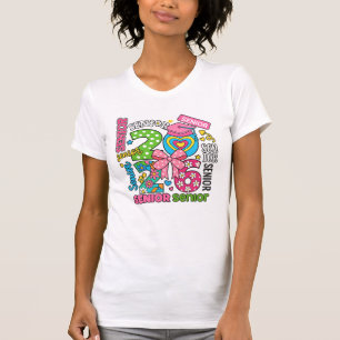 Camiseta Diseño Colorido de Celebración de Adultos Mayores