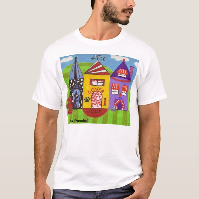 Camiseta Diseño colorido para los amantes animales (Anverso)