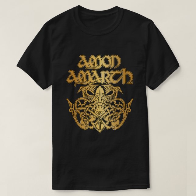 Camiseta Diseño con estilo American Tour Amon Amarth Fan (Diseño del anverso)