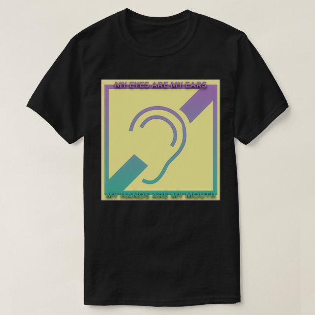 Camiseta Diseño con problemas de audición Classic TShirt (Diseño del anverso)