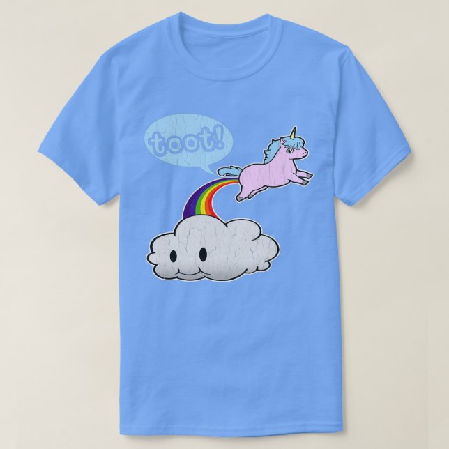 Camiseta Diseño con problemas de la cosecha de unicornio (Diseño del anverso)