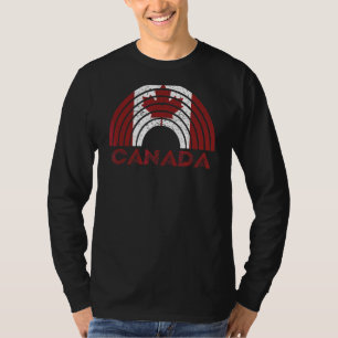 Camiseta Diseño con problemas en el arco iris de la bandera