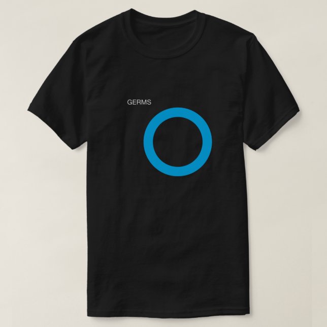 Camiseta Diseño con título propio Germs (Diseño del anverso)