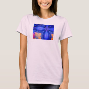 Camiseta Diseño contemporáneo Bella+Canvas Círculo flojo ar