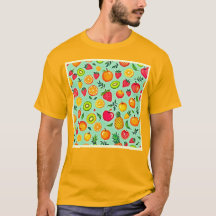 Diseño continuo de frutas de verano
