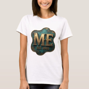Camiseta Diseño Cool Gold ME EST 2003