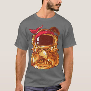 Camiseta Diseño Cosmico Astronauta Astral Gangster Para El