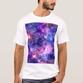 Camiseta Diseño cósmico de impresión nocturna de galaxia