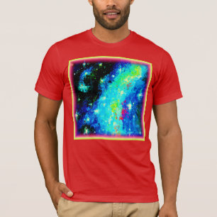 Camiseta Diseño cósmico nebuloso y espacial. ¡Hazte con una