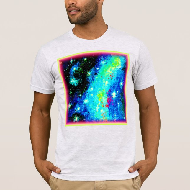 Camiseta Diseño cósmico nebuloso y espacial. ¡Hazte con una (Anverso)