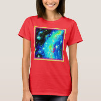 Diseño cósmico nebuloso y espacial. ¡Hazte con una