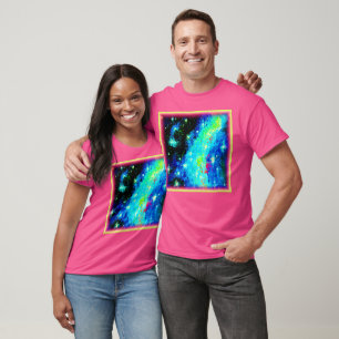 Camiseta Diseño cósmico nebuloso y espacial. ¡Hazte con una